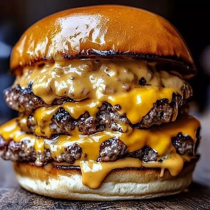 Cheeseburguer Triple Mega