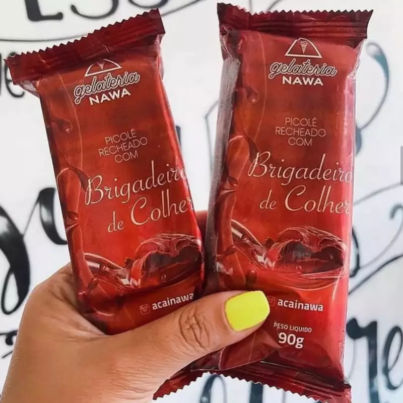 Picole de brigadeiro de colher