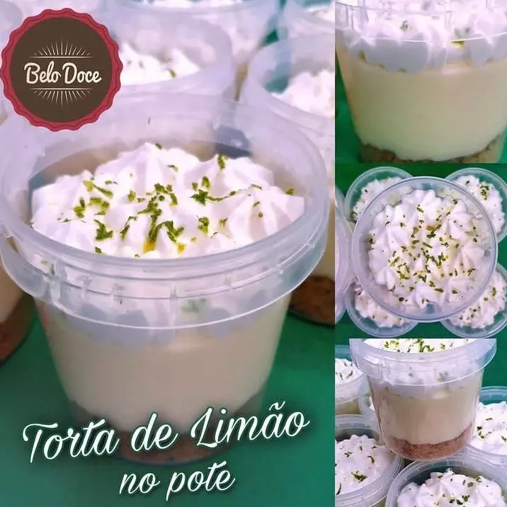 Torta de Limão no pote