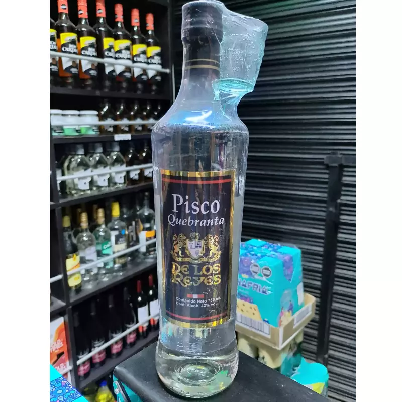 Pisco quebranta de los reyes 750ml