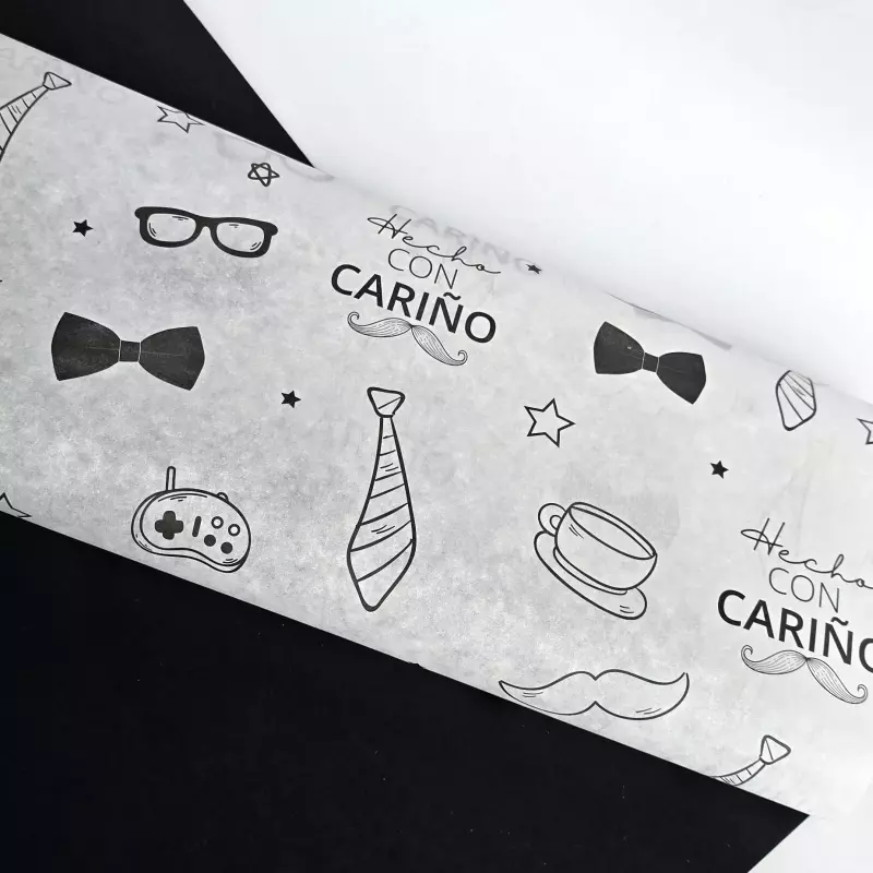 Papel encerado hombre