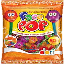 PIRULITO FACEPOP APITO 450G
