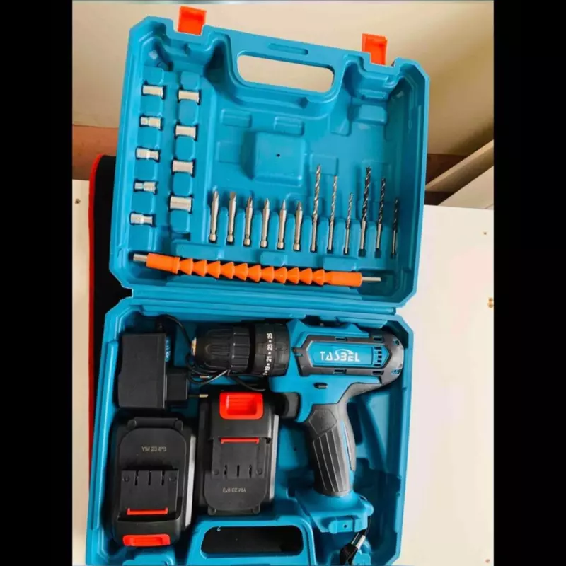 🌟TALADRO INALÁMBRICO + 2 BATERIA🌟(copy)