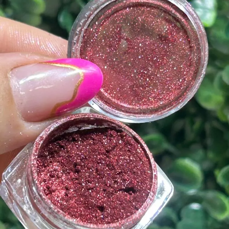 Po Cromado Vermelho  N.252