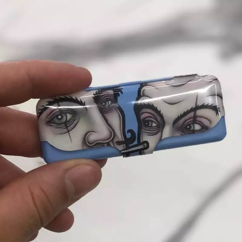 PORTA SEDA LION ROLLING AZUL MINI