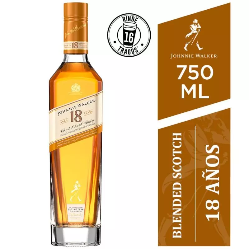 JOHNNIE WALKER  18 AÑOS