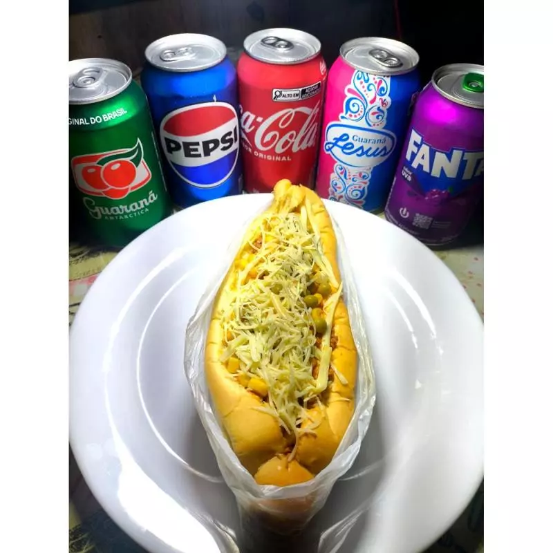 Combo Hot Dog + Refri Lata 350ml