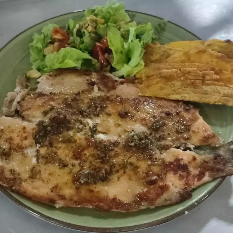 TRUCHA A LA PARRILLA