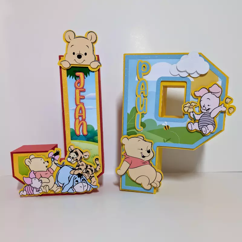 Letter/Number 3D (8")