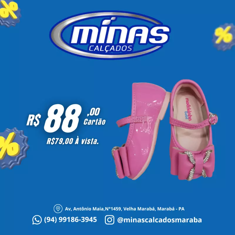 Sapatinha Rosada RF:210659