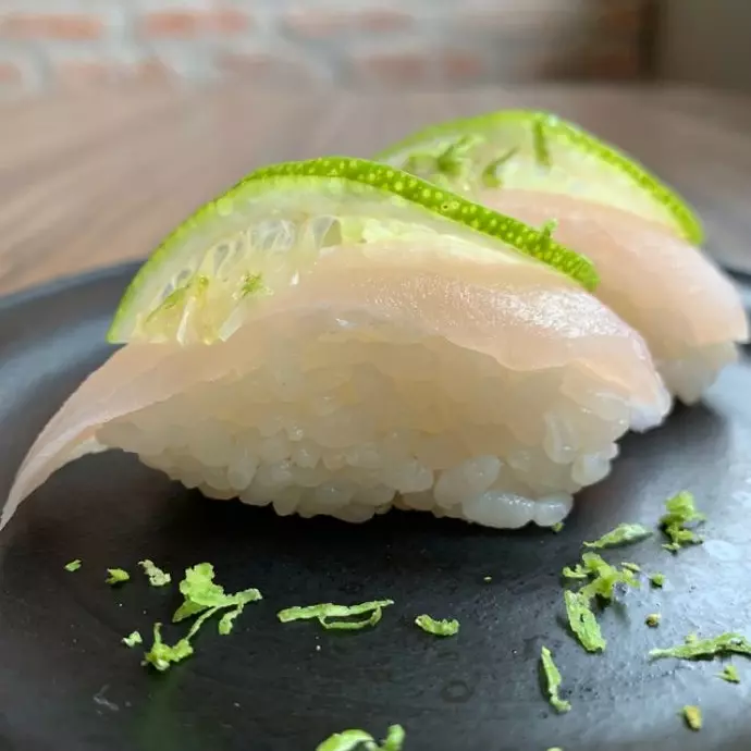 Niguiri Peixe Branco 02 Pç