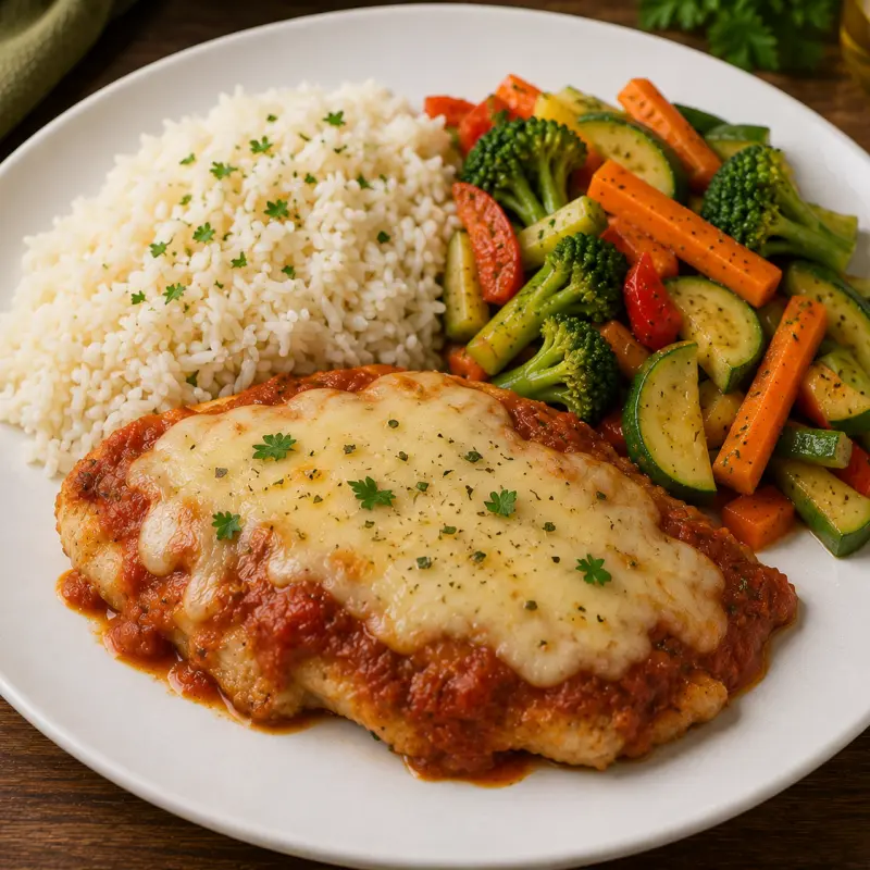 Prato 3- Parmegiana de frango