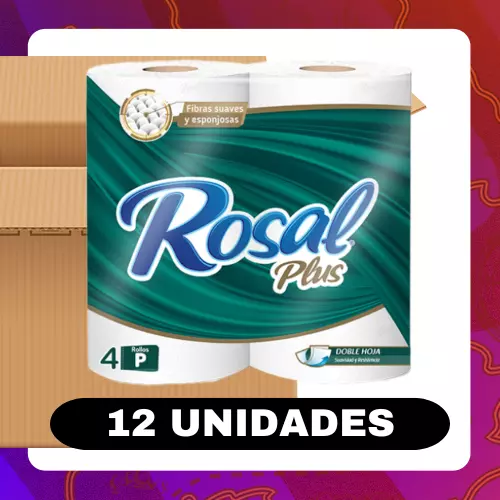 Bulto Rosal Plus 4 rollos 215h