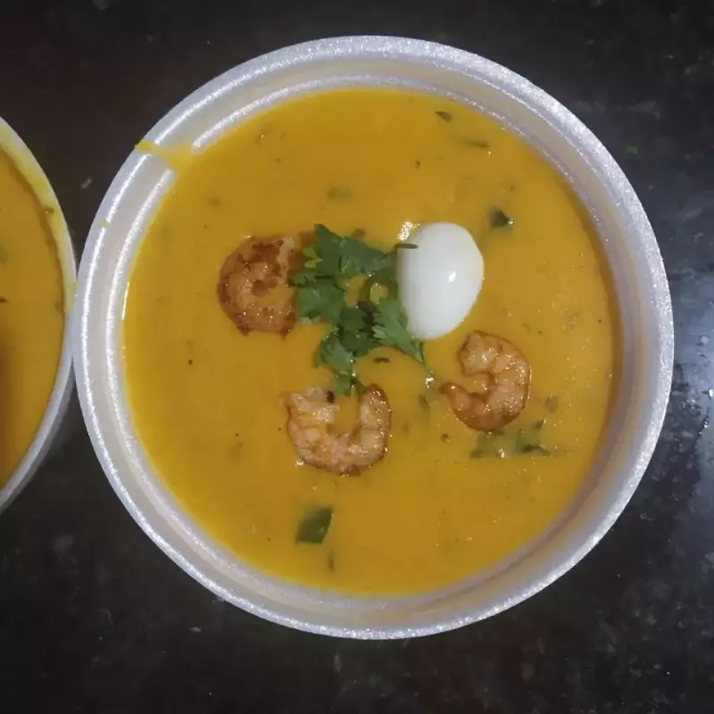 CALDO DE CAMARÃO SABOROSO