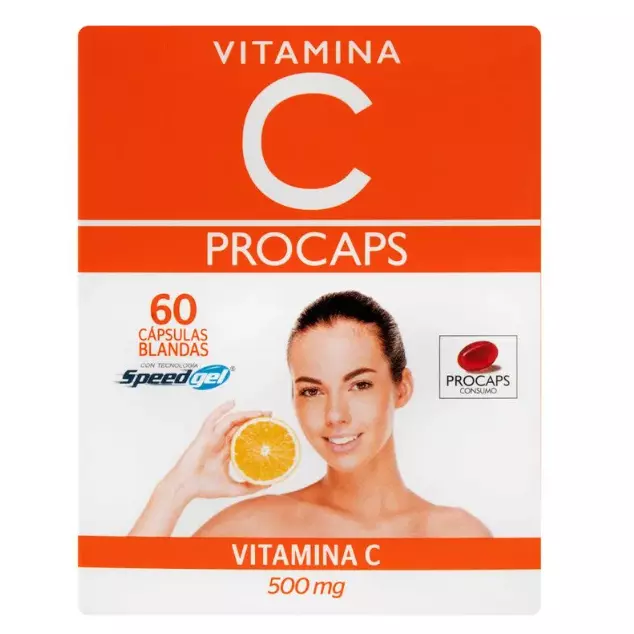 VITAMINA C 500 MG 60 CAPSULAS
