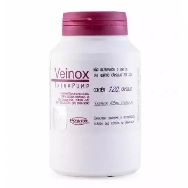 Veinox 120 Cápsulas