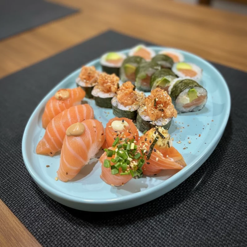 TABLA COMBINADA DE SALMON (14 PZAS)