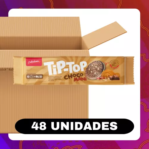 Bulto Tip Top Galleta Chocomaní 96g