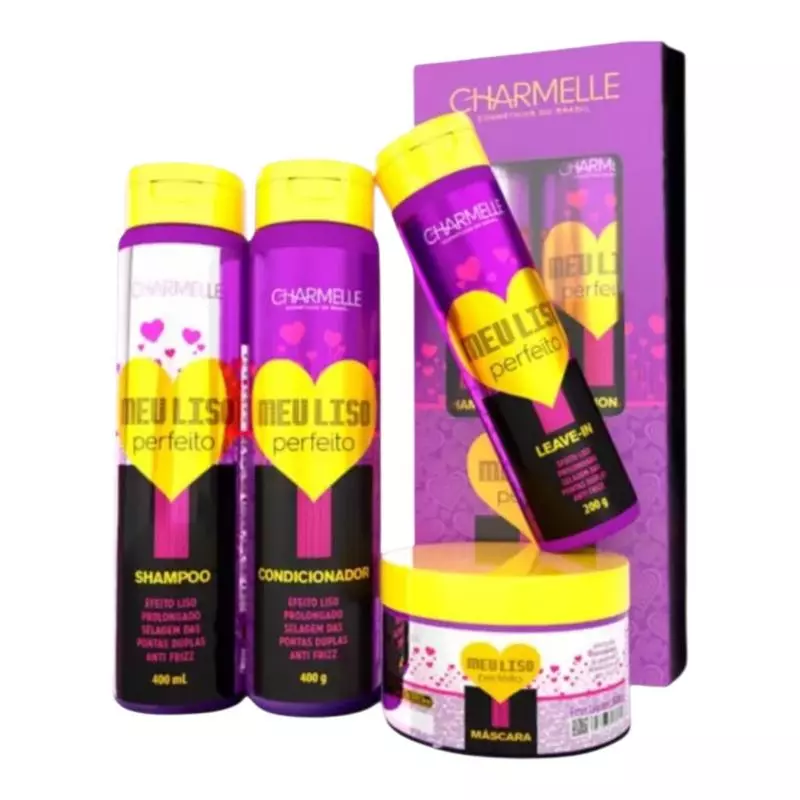 KIT MEU LISO PERFEITO CHARMELLE