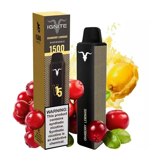 IGNITE 1500 V15 cranberry lemonade
