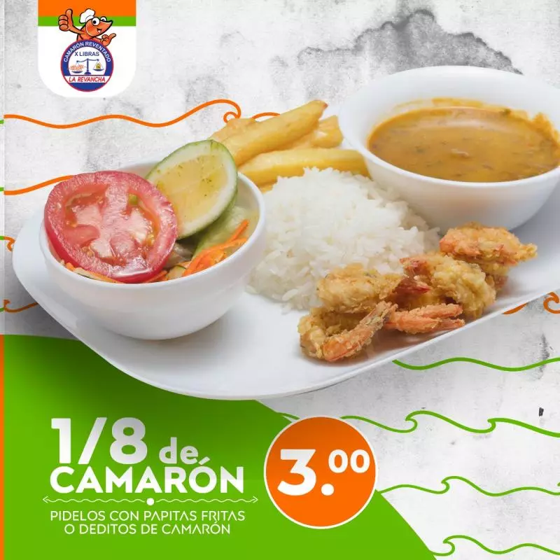 1/8 DE CAMARÓN