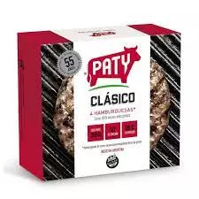 Patty Clasica x 4 Unidades