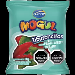 Gomitas mogul 25g (tiburoncitos)