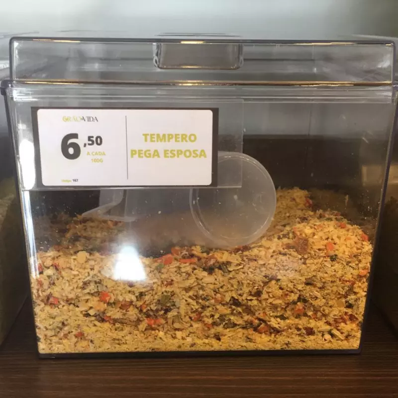 Tempero pega esposa