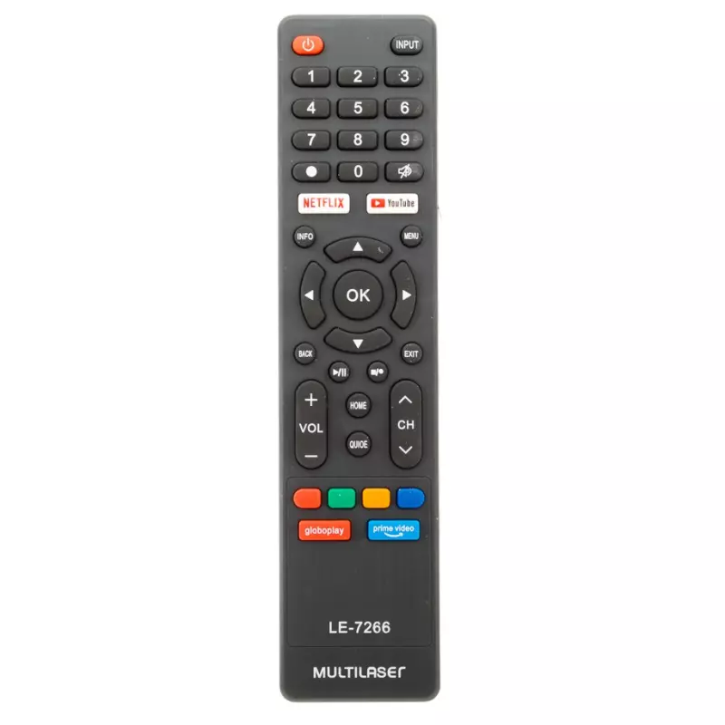CONTROLE P/TV MULTILASER LE-7266