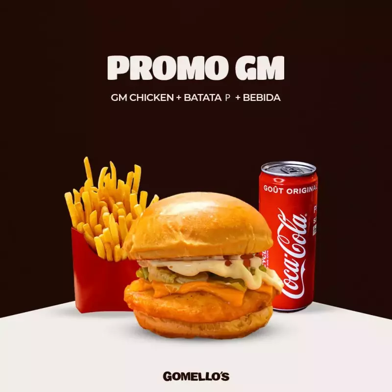 TRIO GM Chicken (M) por R$29,90