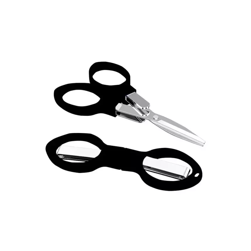 Tesoura Dobrável Preta