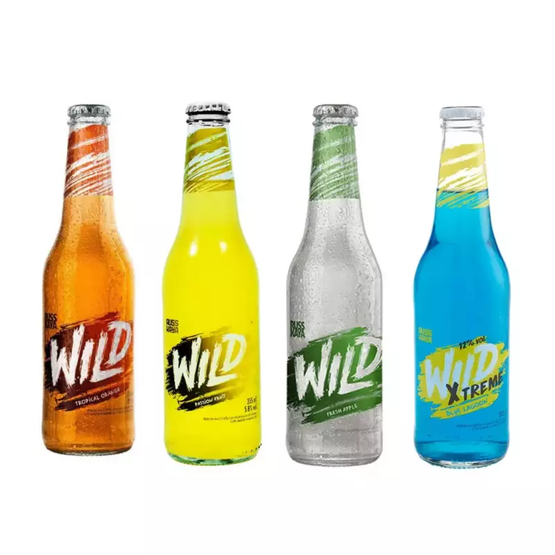 Russkaya Wild Sabores Botella 355ml