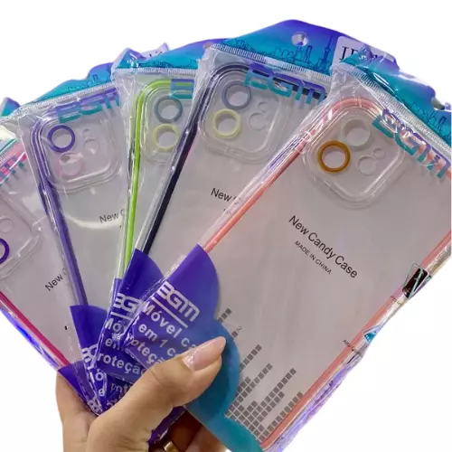 NEW CASE TRANSPARENTE COLOR BGM