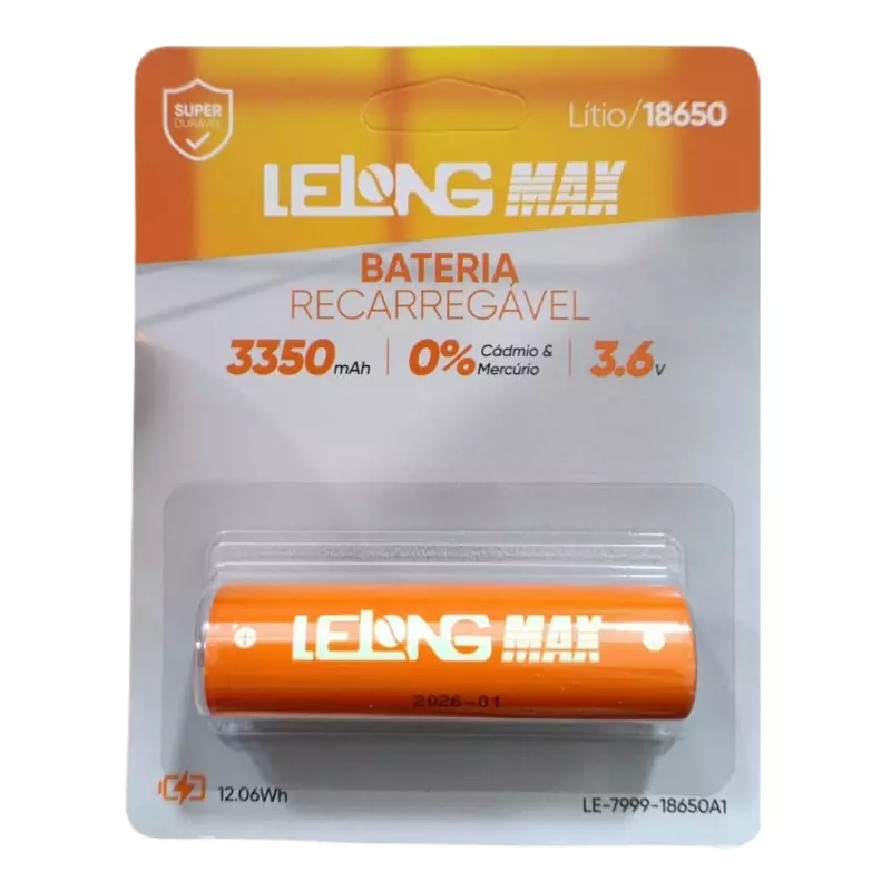 BATERIA LITIO 18650 3.6V LE-7999-186
