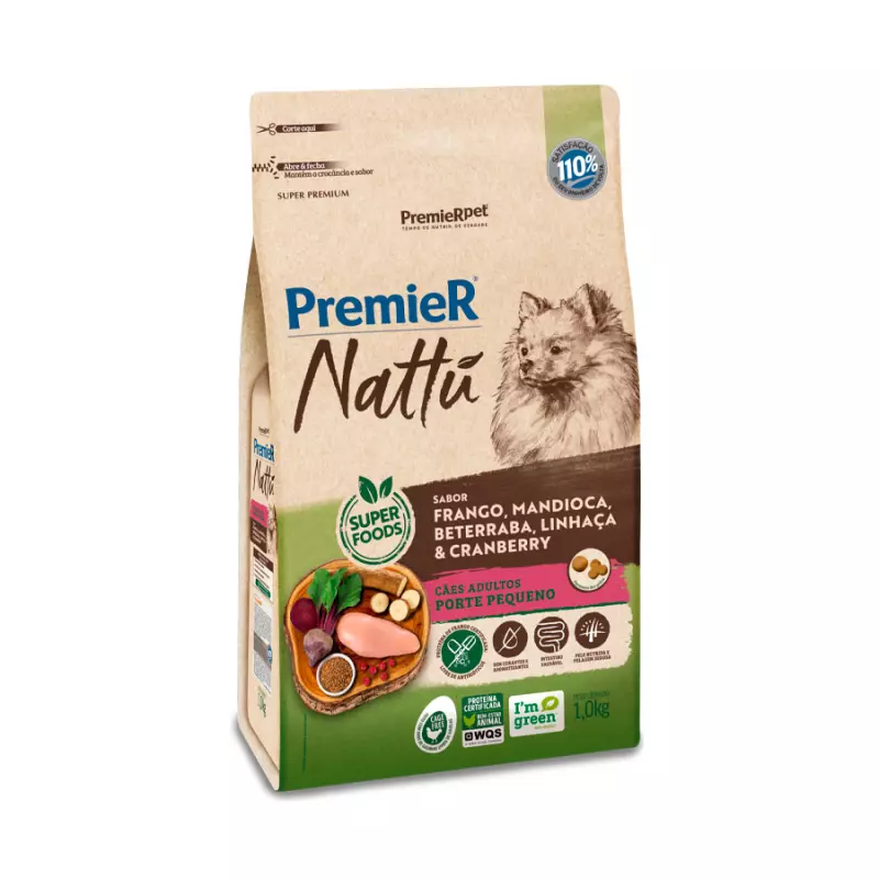 Premier Nattu R.Peq Cranberry Ad 2,5