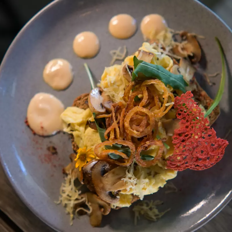 Huevos Revueltos Cornerstone