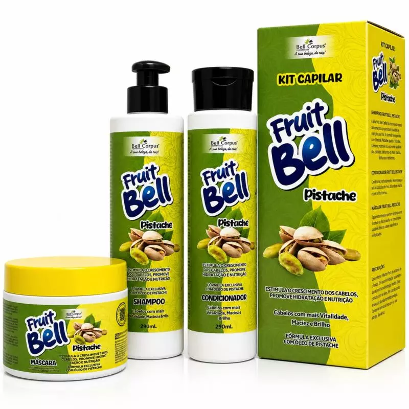 KIT CAPILAR FRUIT BELL PISTACHE