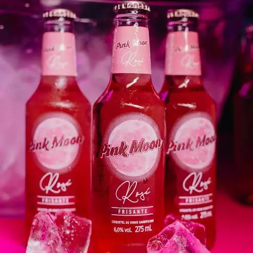 Chopp Vinho Pink Moon rose 275ml