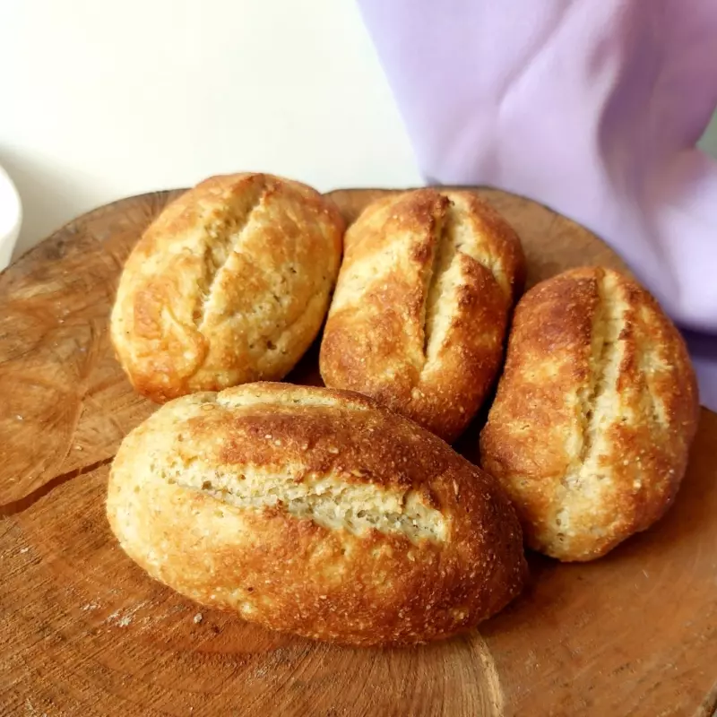 Pão francês low carb