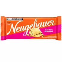 BARRA CHOC BRANCO COOKIES NEUGE 80G