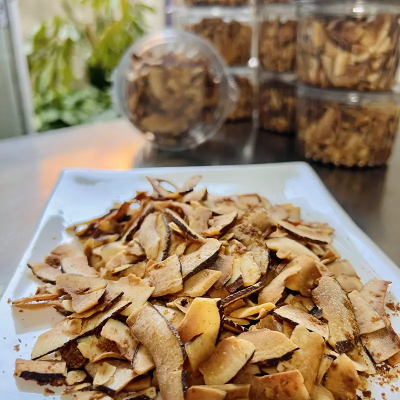 Coco queimado c/ açúcar coco 125 Grs