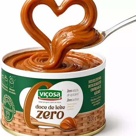 Doce Leite Viçosa Zero Lactose Açúca