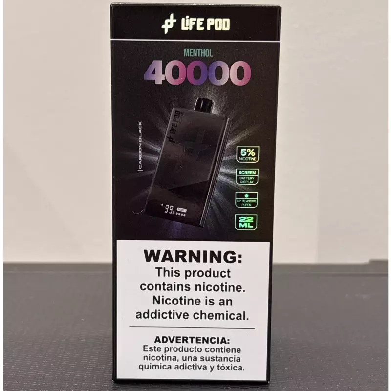 LIFE PODE ONE (BLACK) MENTHOL