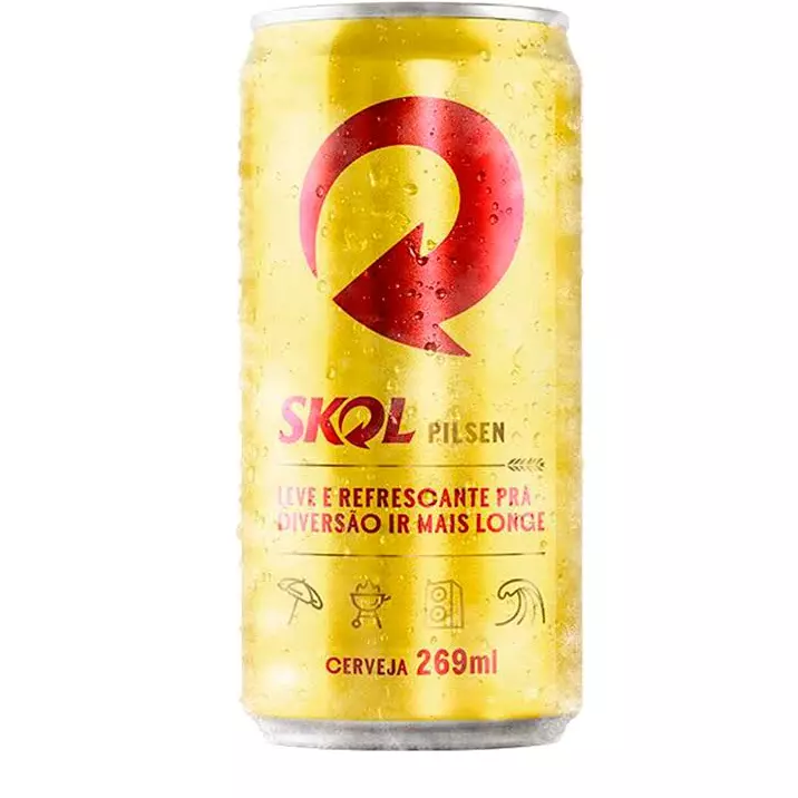 Cerveja Skol Pilsen 269ml