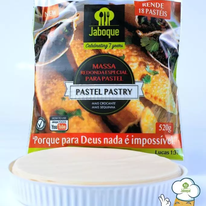 Massa de Pastel Disco 520g