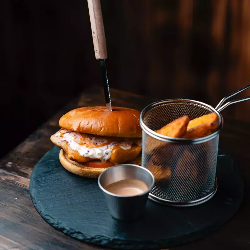 Hamburguesa de Pollo