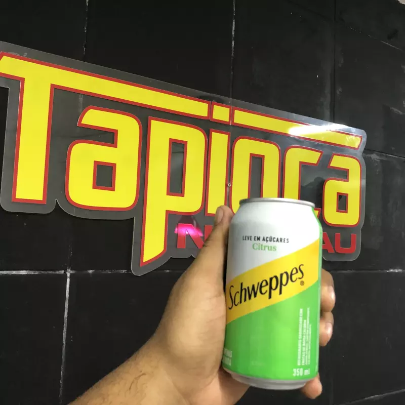 schweppes Lata 350ml (Sem Açúcar)