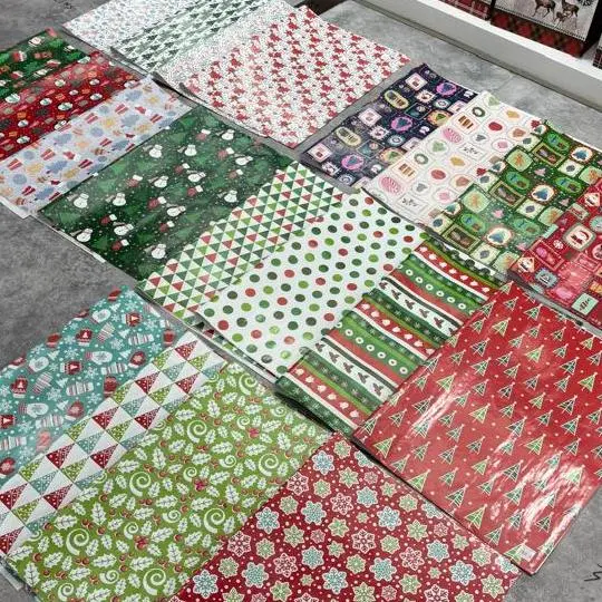 Papel de regalo Navideño #1828