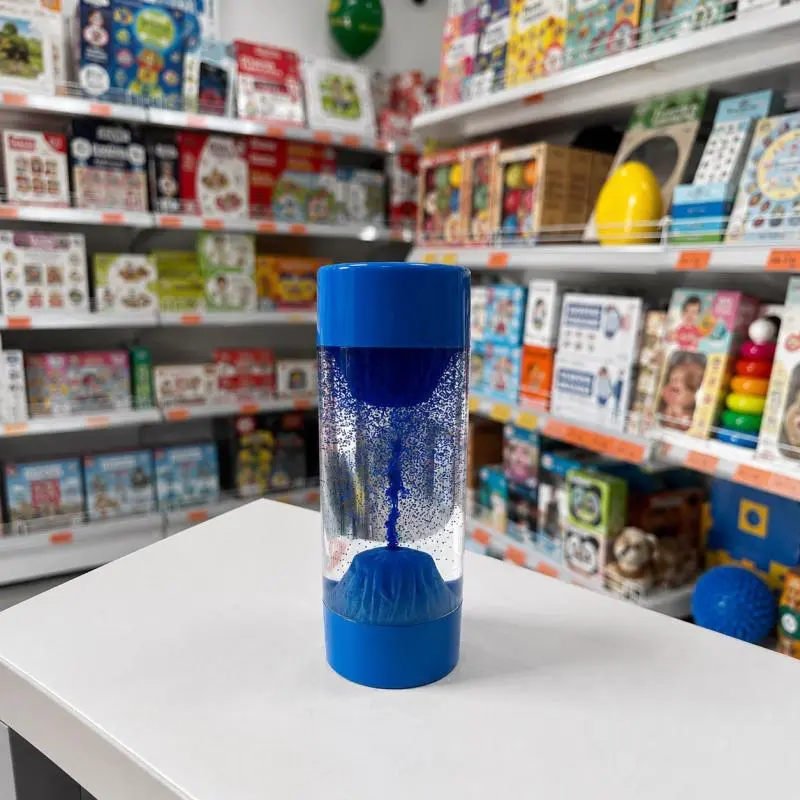 BOTELLA DE CALMA VOLCAN AZUL