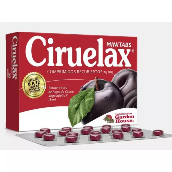 CIRUELAX  MINI TAB 20 COMPRIMIDOS